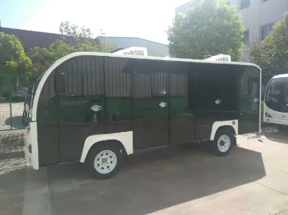 Picture of 8seats Luxury Electric Shuttle Bus with Air Conditioner